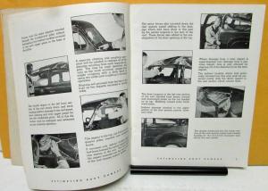 1949 Body Damage Repair & Estimating Procedures Manual General Motors Repair GM