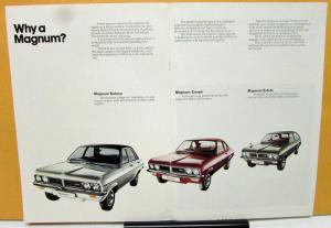 1975 Vauxhall Magnum 1800 2300 Estate Dealer Sales Brochure England Foreign