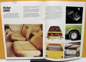 1975 Vauxhall Victor 2300 1800 Estate Dealer Sales Brochure England Foreign