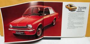 1974 Opel Kadett GM Foreign Dealer Sales Brochure European Original Rare