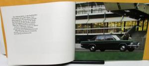 1975 Opel Admiral GM Foreign Dealer Sales Brochure German Text Rare