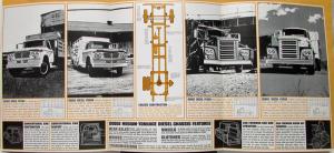 1963 Dodge Diesel Trucks Med Ton Model PD & PC 500 600 Sales Folder Original