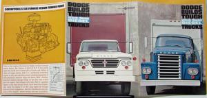 1963 Dodge Diesel Trucks Med Ton Model PD & PC 500 600 Sales Folder Original