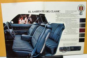 1975 Chevrolet Chevelle Foreign Dealer Sales Brochure Spanish Text Malibu Laguna