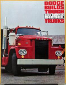 1963 Dodge Diesel Truck Model NC900 NCT800 NCT 900 High Tonnage HD Sale Brochure