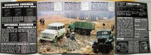 1964 Dodge 4WD Trucks W Models & WM300 Military Type Sales Folder Original