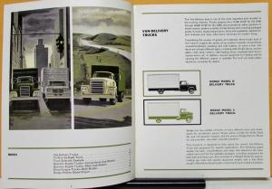 1964 Dodge Van Delivery Truck Models D & C & PC & PD Sales Brochure Original