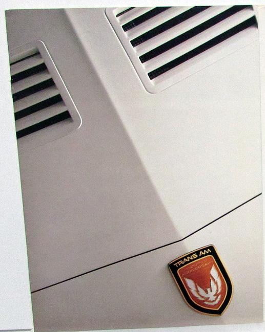 1989 Pontiac Turbo Trans Am Indy 500 Pace Car Brochure