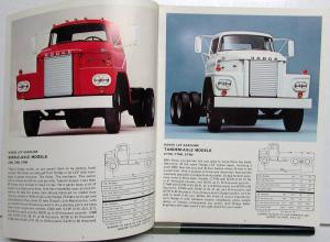 1966 Dodge Truck High Tonnage Gasoline Models C & CT Sales Brochure Original