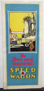 1926 1927 REO Speed Wagon Truck New Improved Sales Folder Brochure