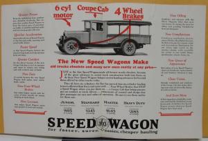 1927 REO Speed Wagon Truck Sales Brochure Give Your Men