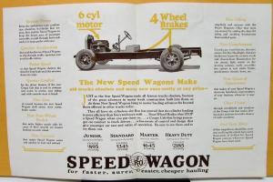 1927 REO Speed Wagon Truck Sales Brochure Laundryman Competition
