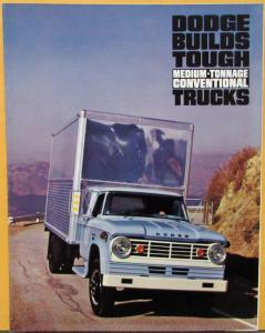 1966 Dodge Truck Med Ton Conventional D400 D500 D600 D700 Sale Brochure Rev 7 65