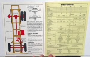 1966 Dodge Med Tonnage Cab Fwd Trucks C500 C600 C700 Color Sales Brochure REV