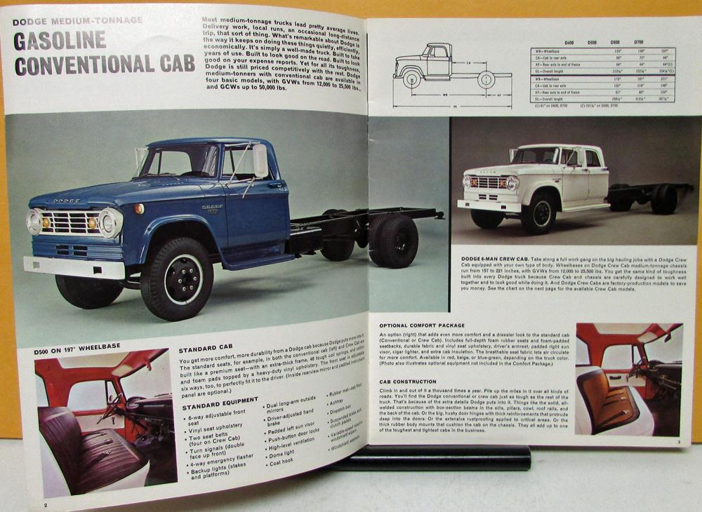 1967 Dodge Truck Med Ton Gas L600 700 C500 To 700 D400 To 700