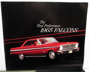1965 Ford Falcon Futura Dealer Brochure Peanuts Characters Charlie Brown Lucy