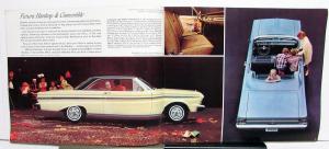 1965 Ford Falcon Futura Dealer Brochure Peanuts Characters Charlie Brown Lucy