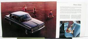 1965 Ford Falcon Futura Dealer Brochure Peanuts Characters Charlie Brown Lucy
