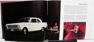 1965 Ford Falcon Futura Dealer Brochure Peanuts Characters Charlie Brown Lucy