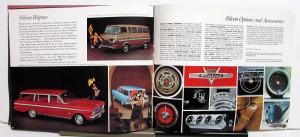 1965 Ford Falcon Futura Dealer Brochure Peanuts Characters Charlie Brown Lucy