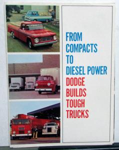 1967 Dodge Truck FULL LINE Sales Folder Poster Original