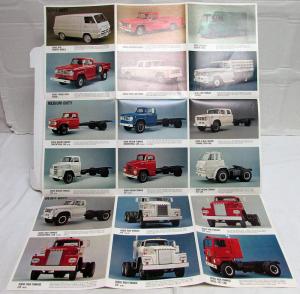 1967 Dodge Truck FULL LINE Sales Folder Poster Original