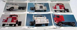 1967 Dodge Truck FULL LINE Sales Folder Poster Original