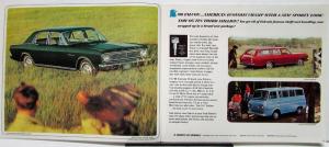 1966 Ford Falcon Sales Brochure Futura Deluxe Club Wagon Rev Jan 66