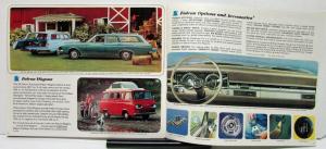 1966 Ford Falcon Sales Brochure Futura Deluxe Club Wagon Rev Jan 66