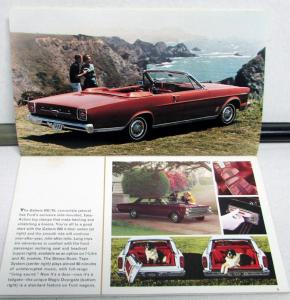 1966 Ford Lincoln Mercury Employee Stockholder Sales Brochure Mustang TBird