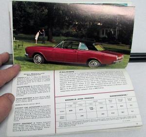 1966 Ford Lincoln Mercury Employee Stockholder Sales Brochure Mustang TBird