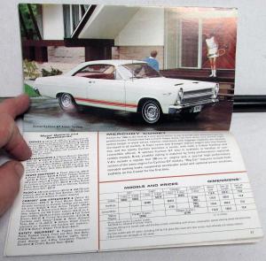 1966 Ford Lincoln Mercury Employee Stockholder Sales Brochure Mustang TBird