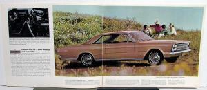 1966 Ford Full Size Sales Brochure Galaxie 500 Custom LTD Revised 1-66