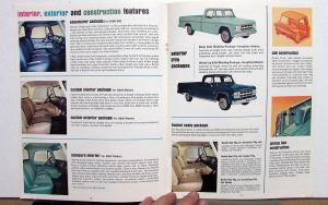 1969 Dodge Farm Trucks Pickup Stake Chassis Cab Sales Brochure Original