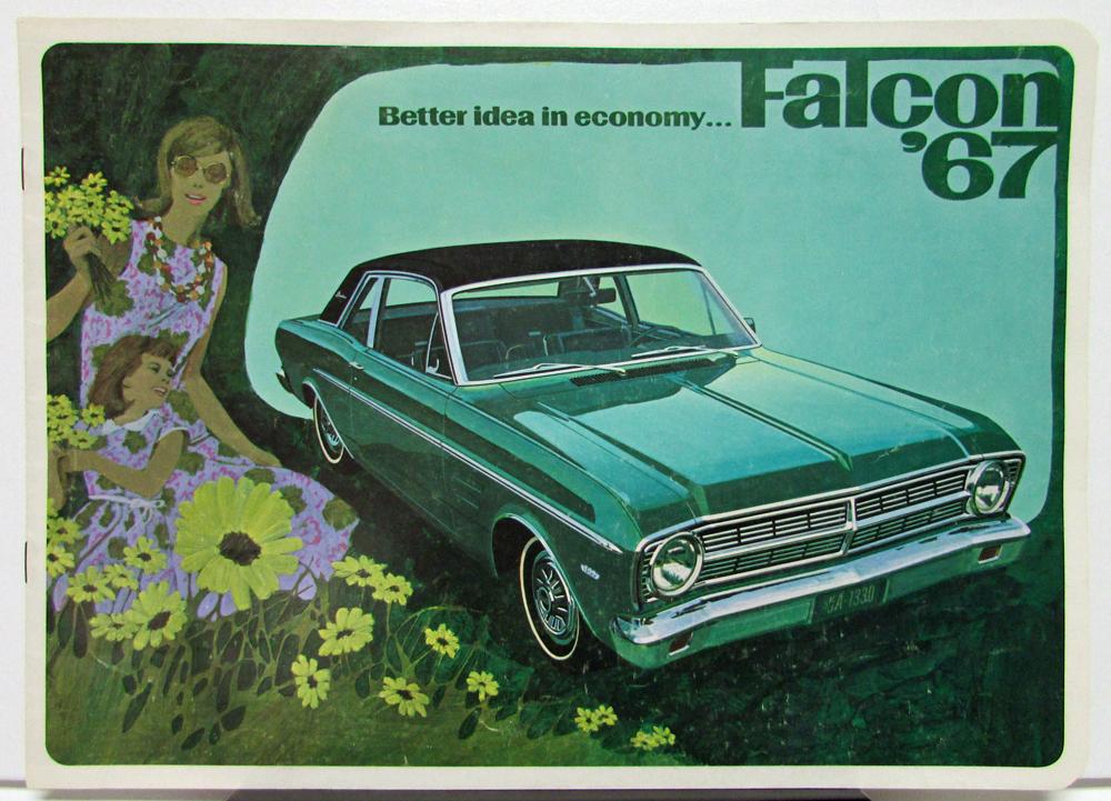 1967 Ford Falcon Sales Brochure Furtura Sports Club Coupes 4 Dr Sedan