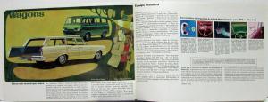 1967 Ford Falcon Sales Brochure Furtura Sports Club Coupes Sedan Wagon Spanish