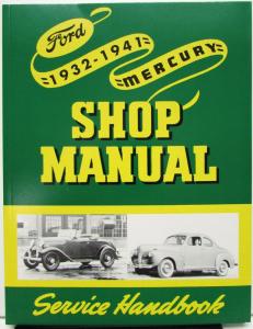 1932 1933 1934 1935 1936 1937 1938 39 1940 1941 Ford Mercury Lincoln Shop Manual