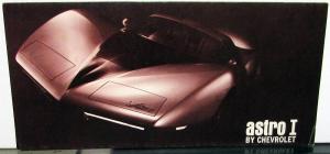 1967 Chevrolet Astro I Concept Car Brochure Auto Show Handout Chevy GM Dealer