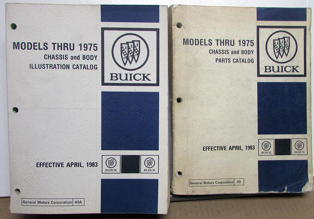 1968 1969 1970 1971 1972 1975 Buick Dealer Parts Book Manual GS Riviera