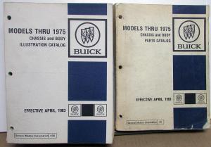 1968 1969 1970 1971 1972 1975 Buick Dealer Parts Book Manual GS Riviera