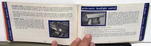 1962 Buick Special Skylark LeSabre Invicta Electra 225 Owners Manual Guide Orig