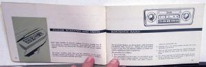 1964 Buick LeSabre Wildcat Electra 225 Owners Manual Guide Original