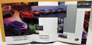 1998 Chrysler Viper GTS Foreign Dealer Sales Brochure English Text European Rare