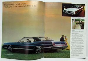 1969 Ford Sales Brochure LTD XL Galaxie 500 Country Sedan Custom 500