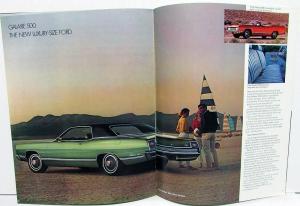 1969 Ford Sales Brochure LTD XL Galaxie 500 Country Sedan Custom 500 Revised