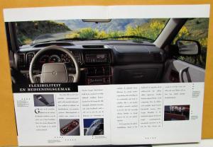 1990s Chrysler Foreign Dealer Voyager Van Sales Brochure Dutch Text Holland