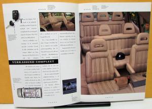 1990s Chrysler Foreign Dealer Voyager Van Sales Brochure Dutch Text Holland