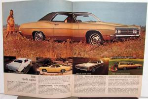 1970 Ford Buyers Digest Full Size Thunderbird Torino Mustang Maverick Falcon