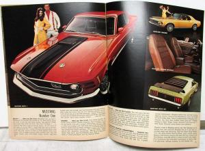 1970 Ford Buyers Digest Full Thunderbird Torino Mustang Maverick Falcon 8-69