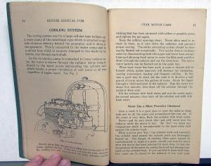 1923 Star Motor Car Repair Manual for Mechanic Shop Manual Original